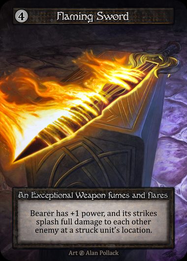 [Artifact] Flaming Sword [beta-Exceptional]